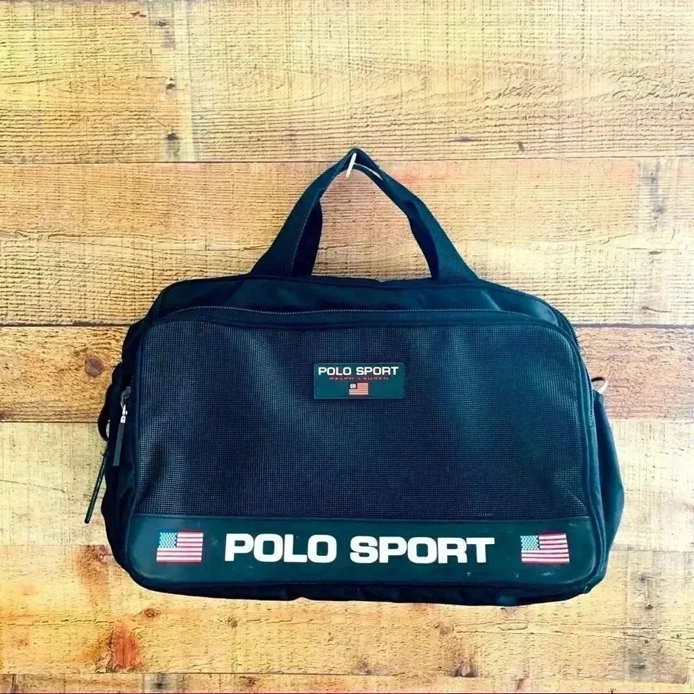 Vintage Y2K Ralph Lauren Polo Sport Messenger/Laptop Bag